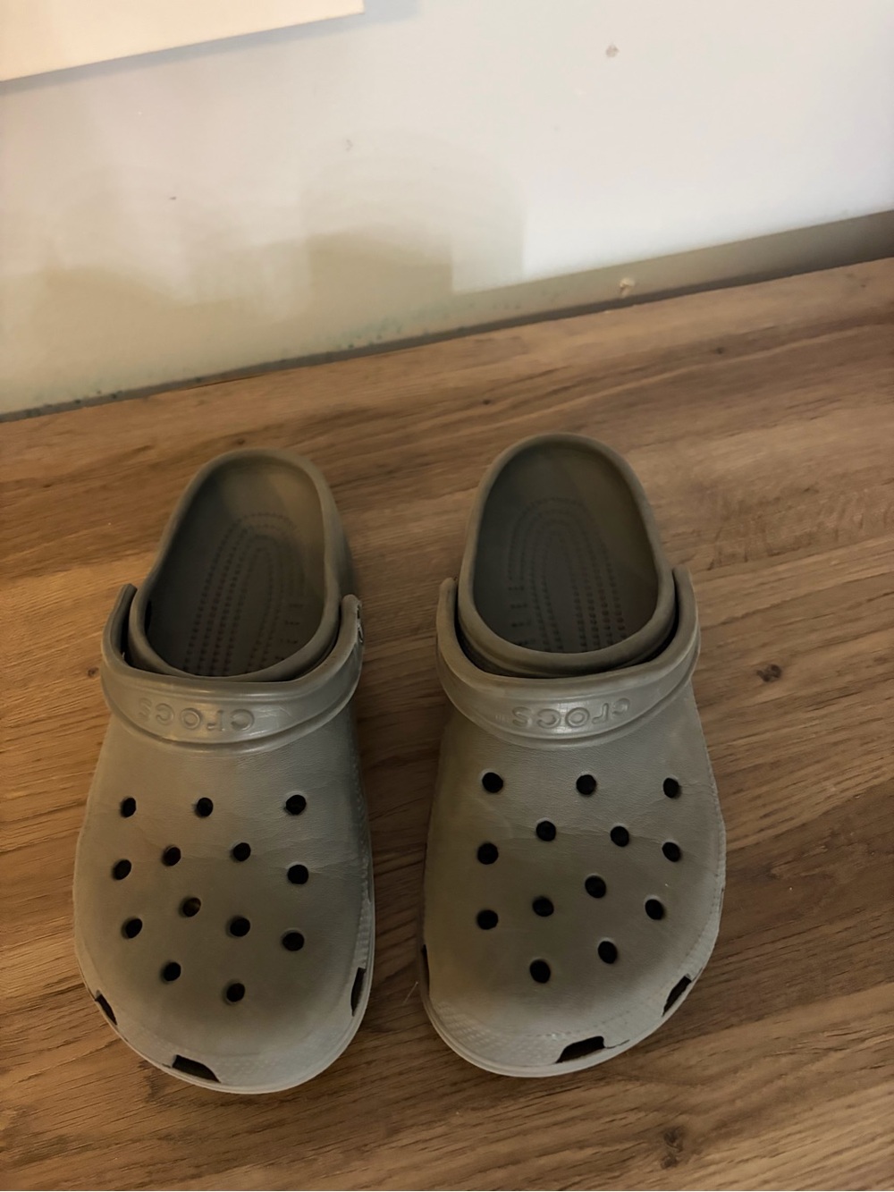 Grey CROCS Classic Clog